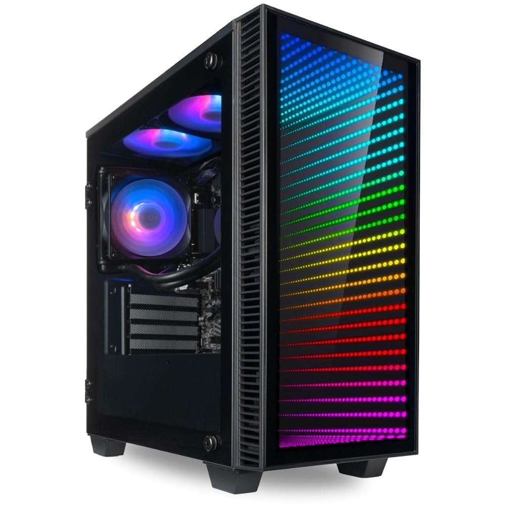 Empowered PC Continuum Micro Professional Desktop - Intel UHD Graphics 770, Intel i9-12900K (> Ryzen 9 5950X), 32GB DDR5, 2x512GB NVMe SSD, Wifi 6, Windows 11 Pro - Liquid Cooled RGB Business Computer 1