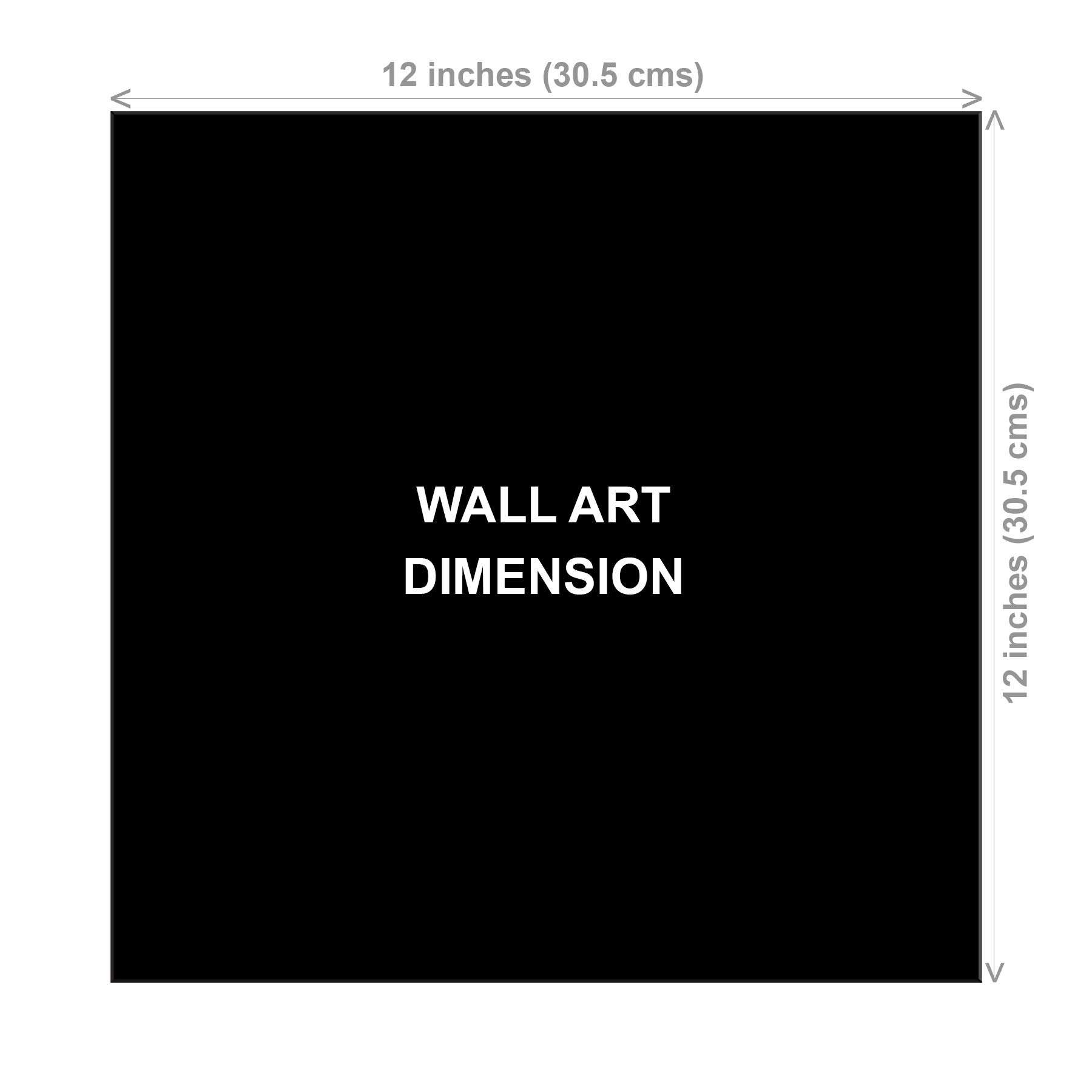 BOXD Motivational Typography Quote Message Design D5 Painting Poster On Sunboard 12 X 12Inch 6