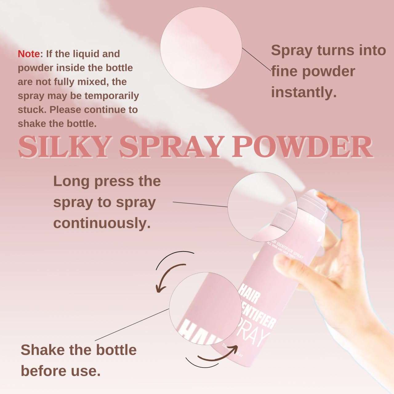 Hair Identifier Spray for Face Shaving & Dermaplaning, Skin-Safe Facial Hair Highlighter for Precision Shaving, Exfoliating & Skin Care Spray for Women & Men 3