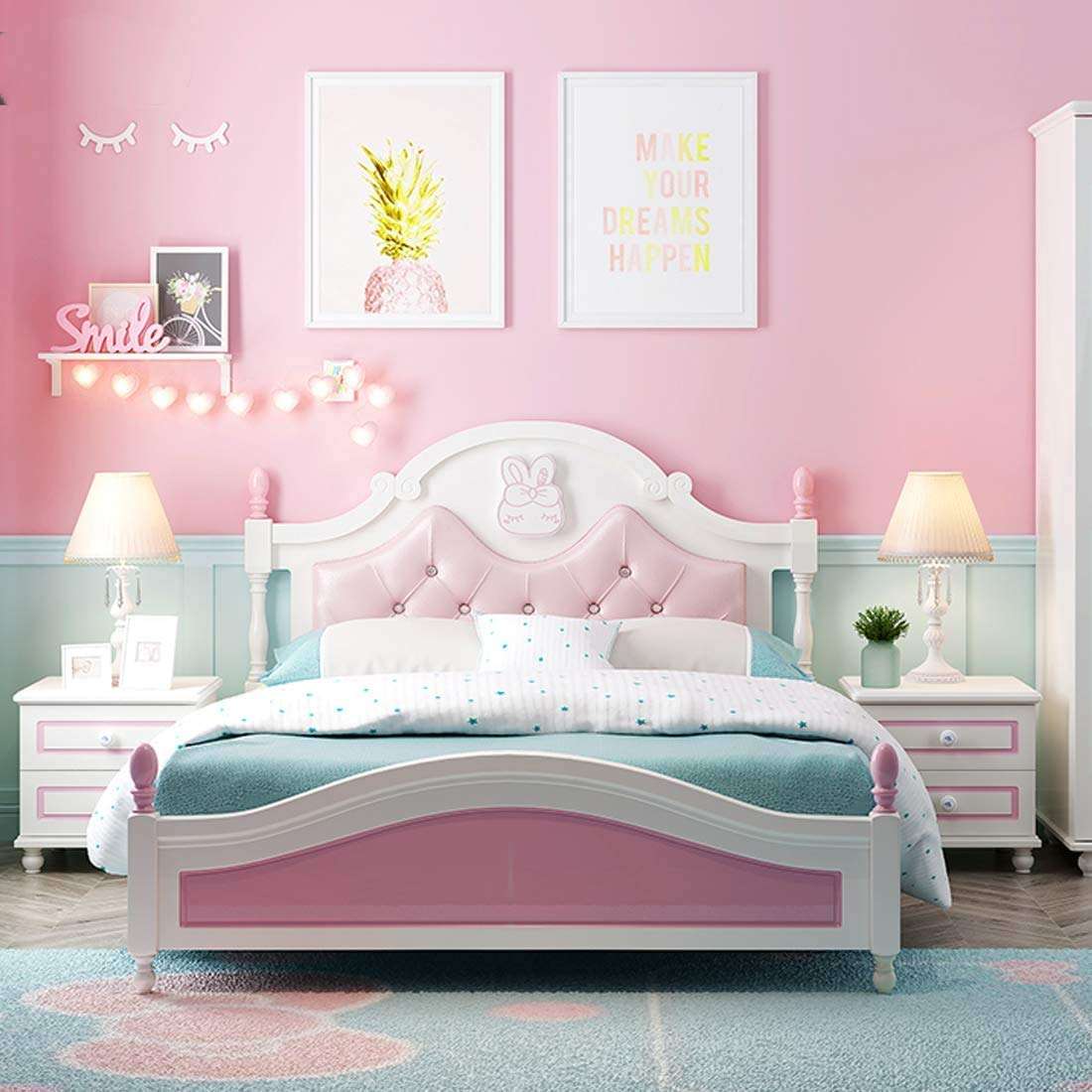 AUTOWRAP® : Pink Wallpaper Solid Color Light Pink Peel and Stick Wallpaper Self Adhesive Wallpaper Removable Wallpaper Light Pink Shelf Liner Drawer Liner Wallpaper Size : 24'' x 118'' inches 6