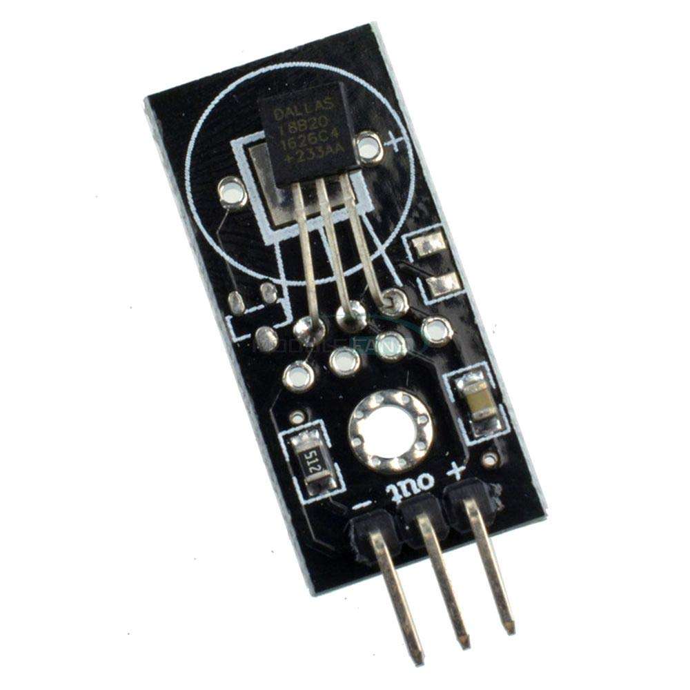 2PCS Digital DS18B20 Temperature Module Detection Sensor Module Board for Arduino DC 5V 18B20 Digital Signal Output 2