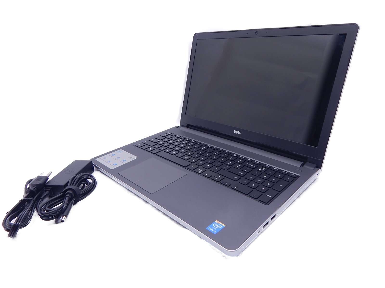 Dell Inspiron 15 5000 Series 15.6 Inch Laptop (Intel Core i5 5200U, 8 GB RAM, 1 TB HDD, Silver) with MaxxAudio 4