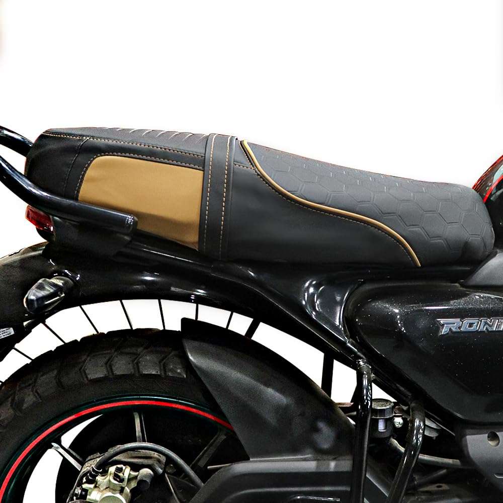 TVS Seat Cover - Ronin- Tan 6