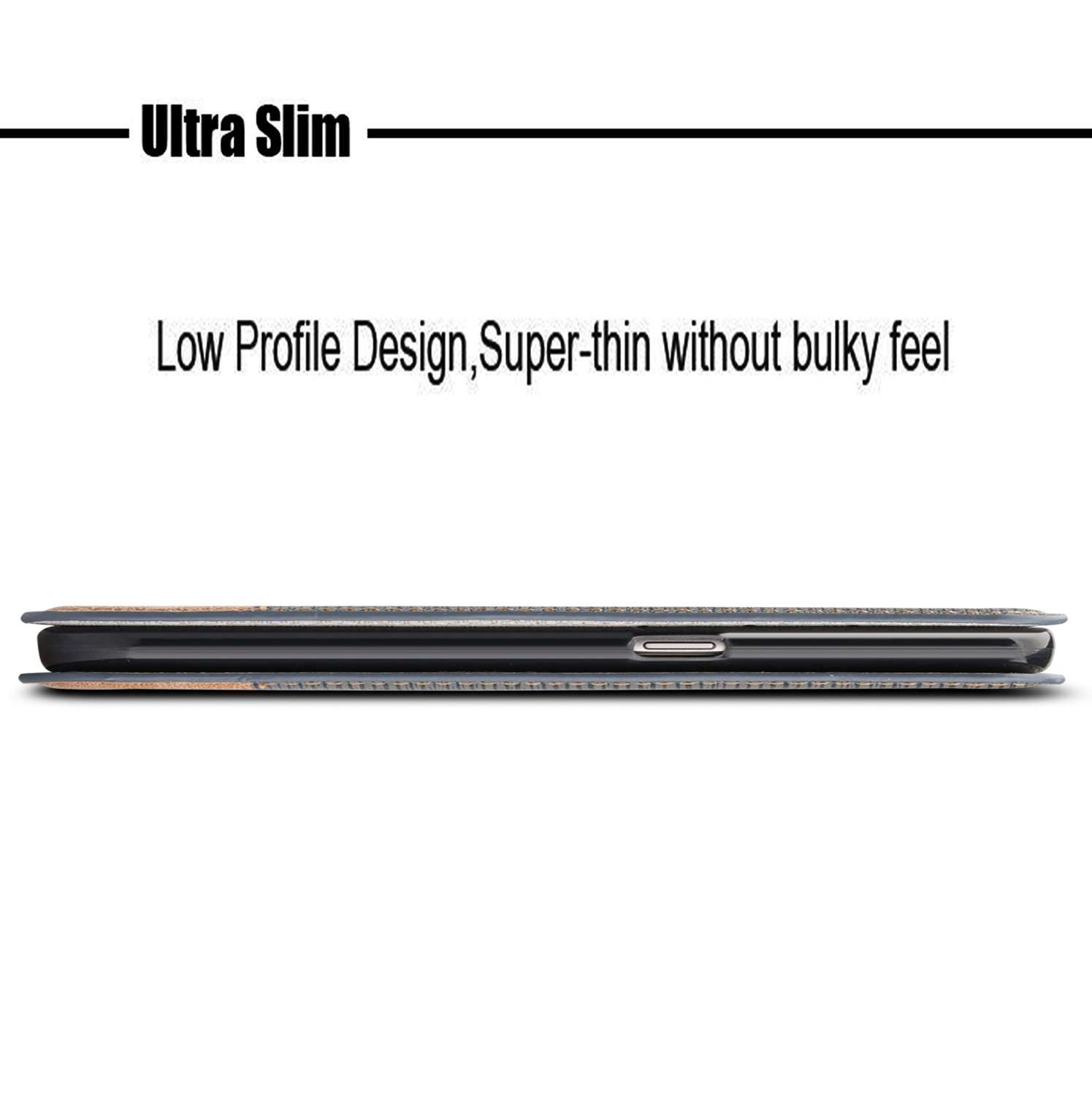 WenBelle for Galaxy S7 Wallet Case, Stand Feature,Double Layer Shock Absorbing PU Color Matching Leather Wallet Cover Flip Cases for Samsung Galaxy S7 5.1 inch(Blue) 4