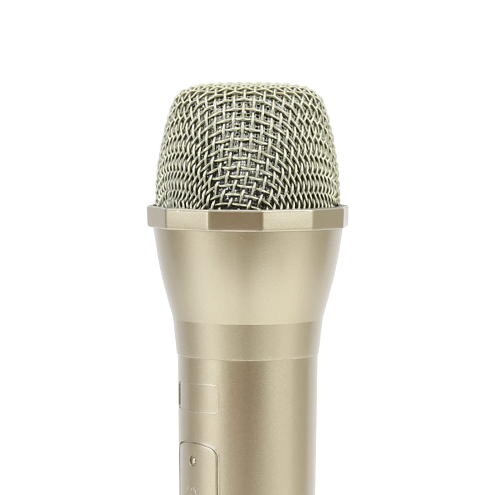 Dance Shows Practice Microphone Prop, Prop Microphone for Singing Prop Mic for Stage Performances Replacement for Prop Microphone (Gold) 6