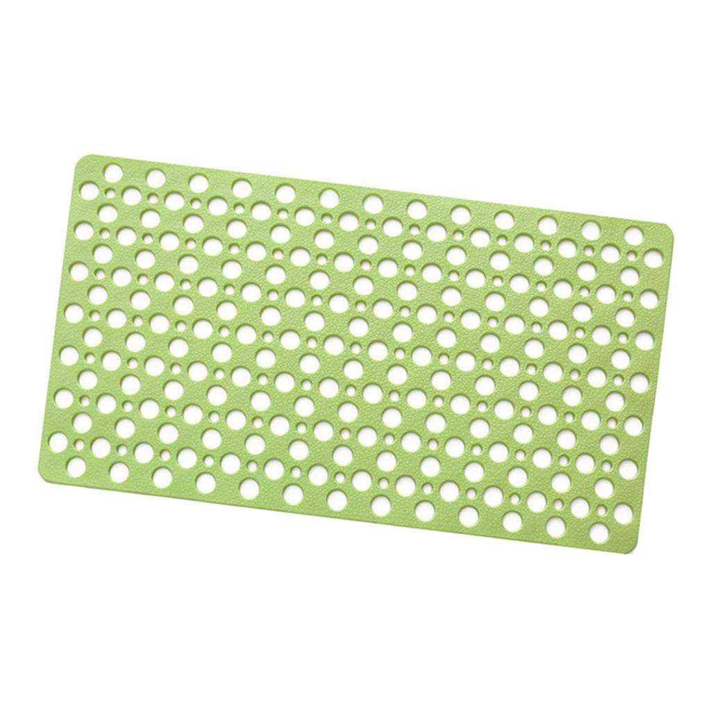 Elegant Essence Non-Slip Bathroom Shower Mat Suction Cup Bathtub Mat Kitchen Mat Green 3