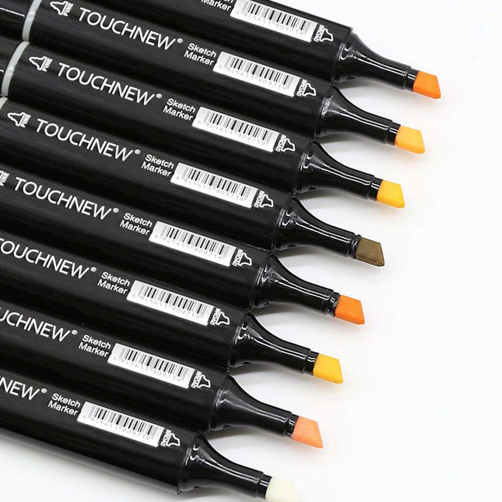 CALANDIS Dual Tips Permanent Marker Pens Alcohol Oil Based Art Markers 36Color 6