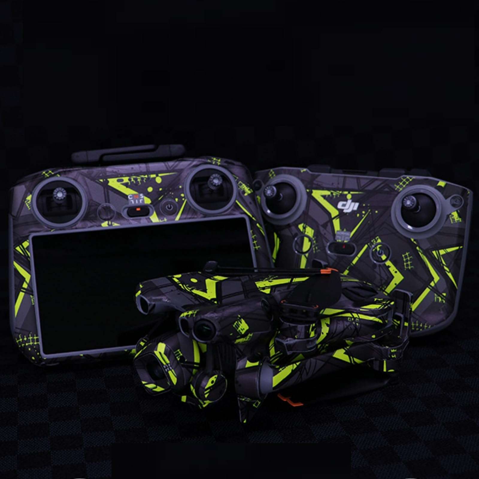 Ferbao Skin Stickers Compatible with DJI Mini 5 Pro,Waterproof Sticker Decal Skin for DJI RC 2 (10) 6