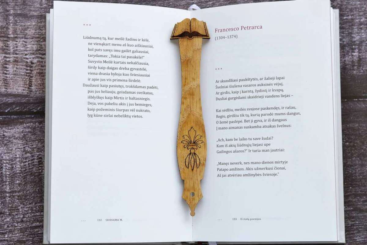 Style Works Personalized Custom Wooden Handmade Book Bookmark for Books 1