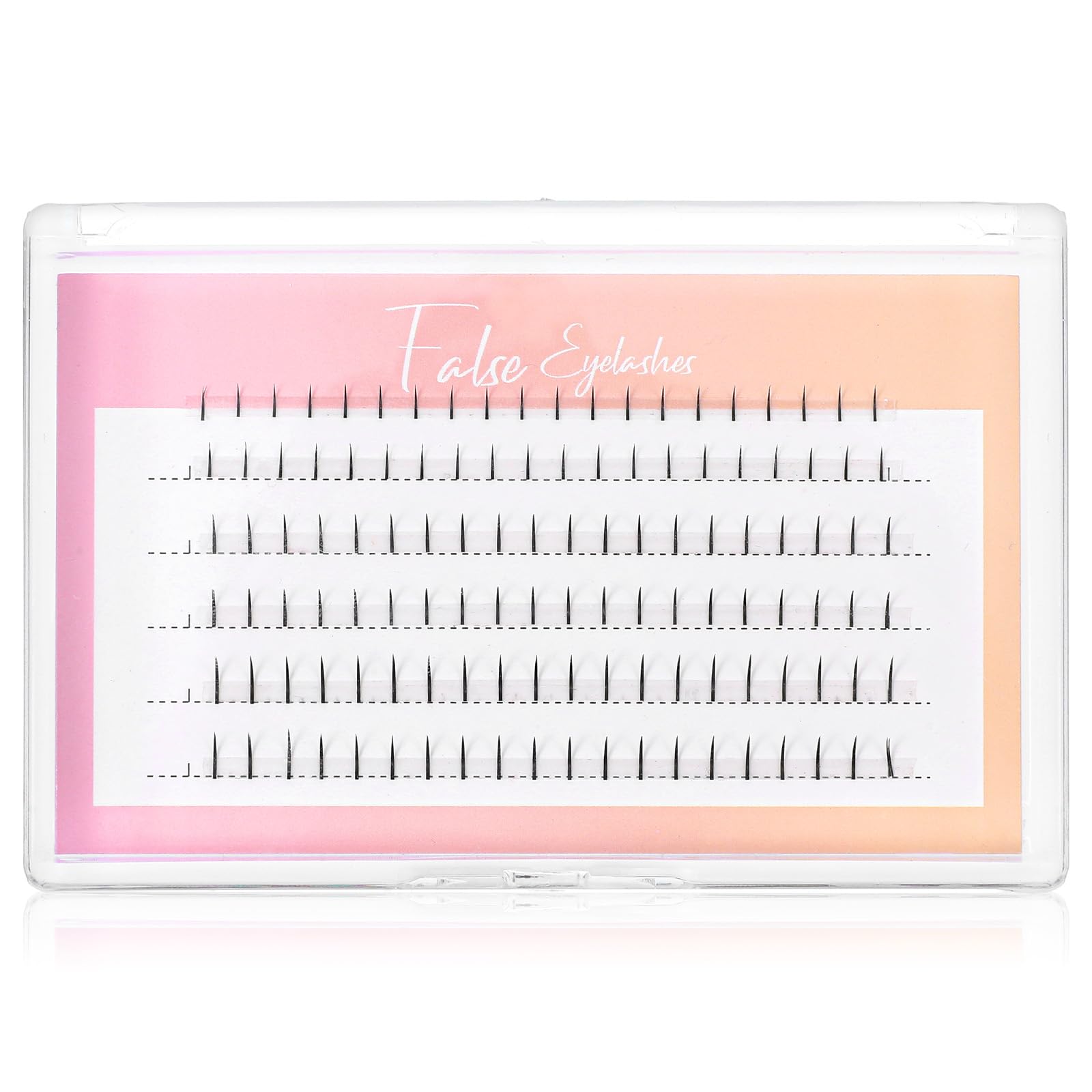 XLIUAX Bottom Lash Extension Kit, 120pcs Individual Lower Eyelashes Extension 5-7 mm Mixed Under Bottom Lashes with Invisible Flat Band, Black