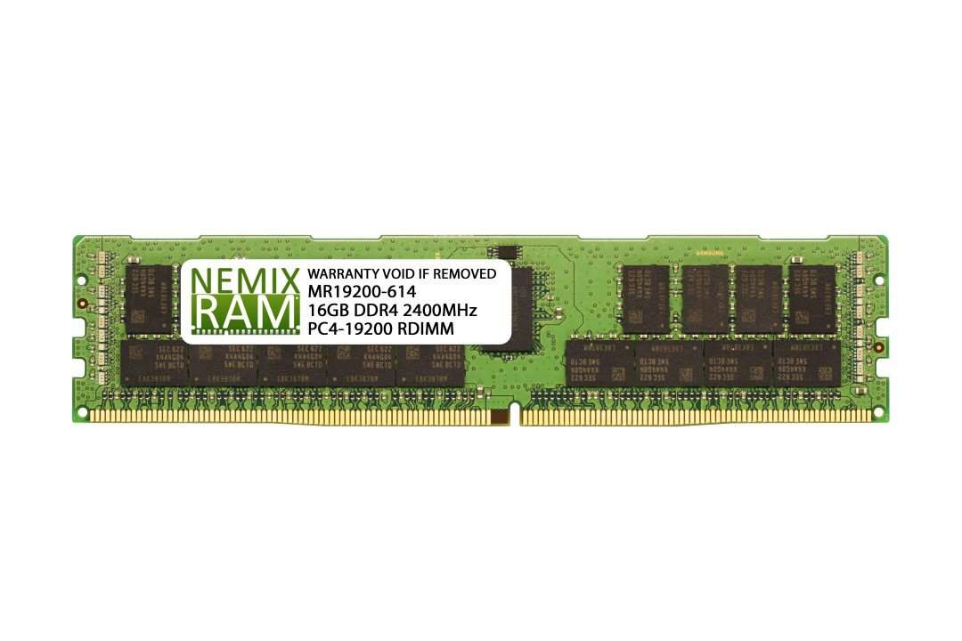 NEMIX RAM 16GB (1X16GB) DDR4 2400MHZ PC4-19200 1Rx4 1.2V CL17 288-PIN ECC RDIMM Compatible with Cisco UCS B-Series M4 Servers UCS-MR-1X161RV-A Registered Server Memory 1