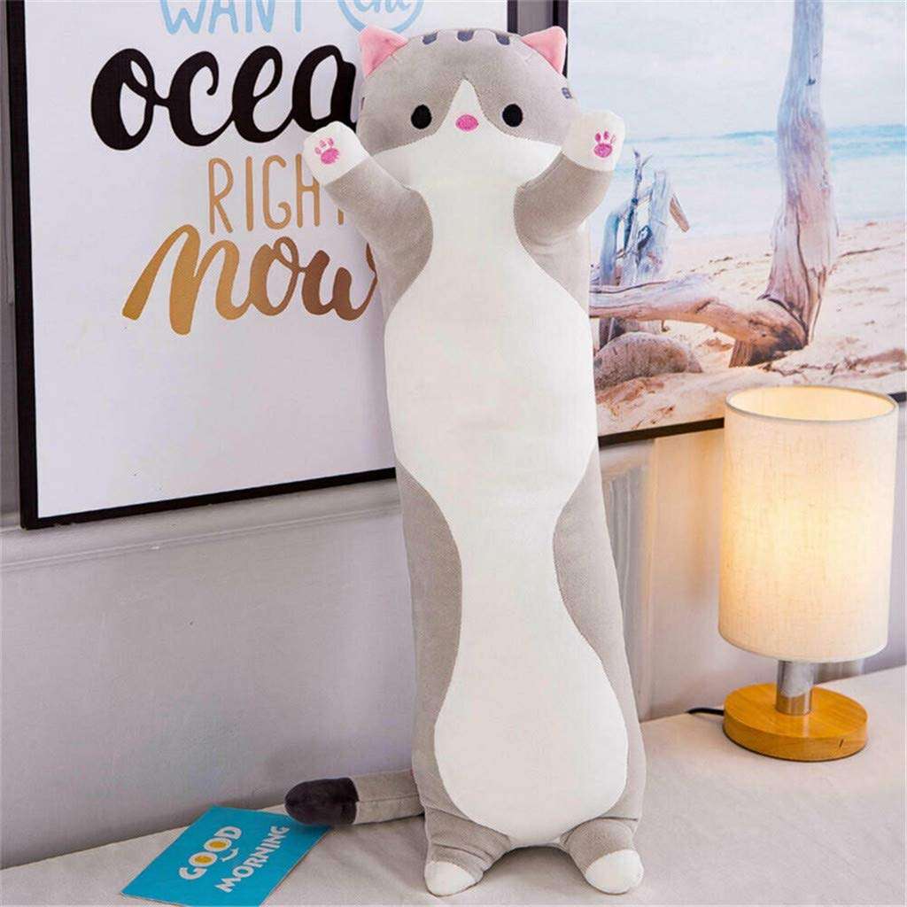 Plush Toys Long Cotton Cute Cat Doll Plush Toy Soft Stuffed Sleeping Pillow 50/70/90CM Comfort 2