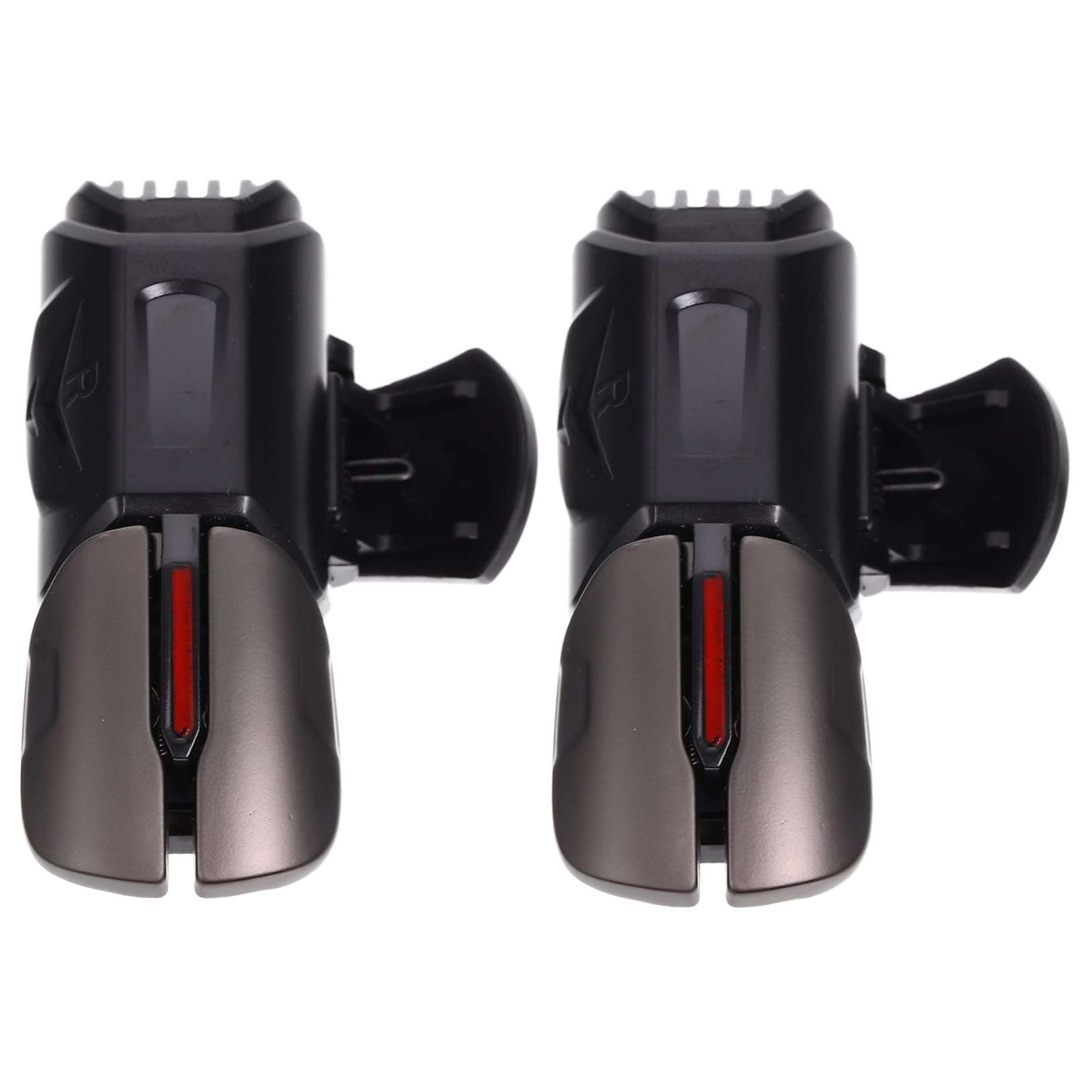 Generic 1 Pair Game Assist Button Games Gaming Handle Triggers Phone Grip Case Compact Game Trigger Practical Game Controller Switch Pro Controller Cod Mobile Controller Fan Can Black Abs