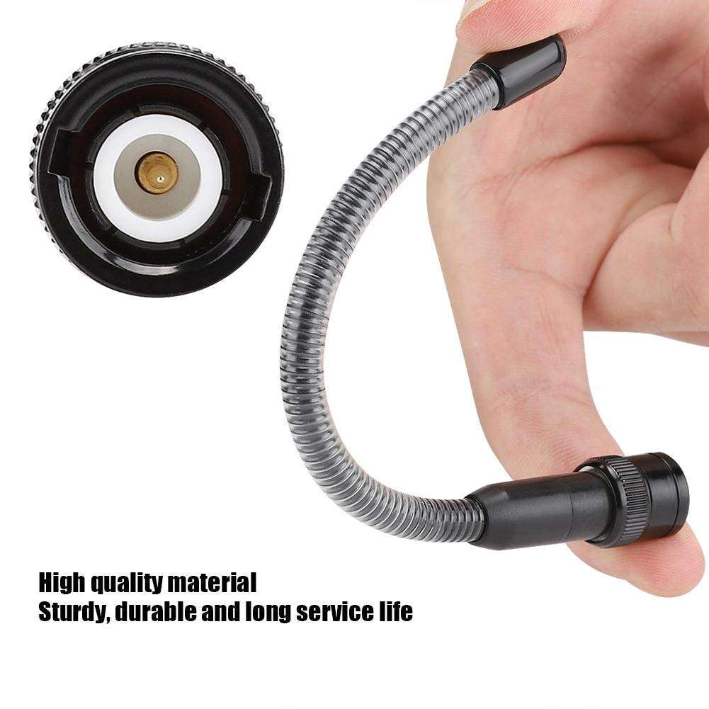 16cm Spring Antenna Professional Male BNC Flexible Spring Antenna UHF for ICV9 Walkie Talkie Ham Radio(Black) 6