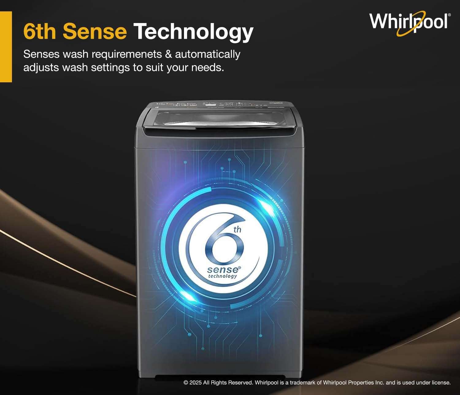 Whirlpool 8 Kg 5 MAGIC CLEAN PRO SW H Fully Automatic Top Load Washing Machine (MAGIC CLEAN PRO SW H KG GREY 10YMW with In-Built Heater) 4