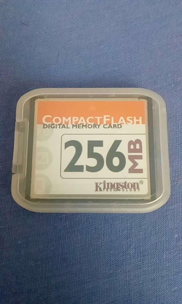 Kingston Technology CF/256 256MB Compactflash Card (Retail Package)