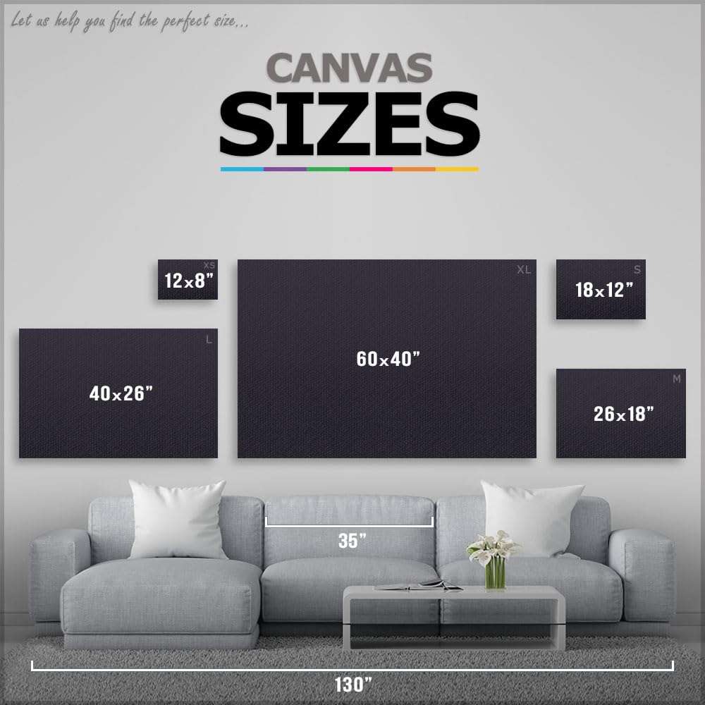 ARTCANVAS The Bear Dance 1850 Canvas Art Print Stretched Framed Painting Picture Poster Giclee Wall Decor by William Holbrook Beard - 40" x 26" (1.50" Deep) 3