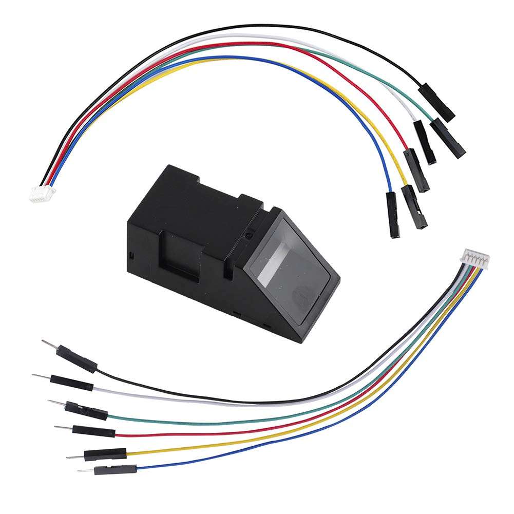 DIYmall Optical Fingerprint Reader Sensor Module for Ar Duino 2560 R3 Raspberry Pi ESP8266 ESP32 51 AVR STM32 Red Light DC 3.8-7V 1