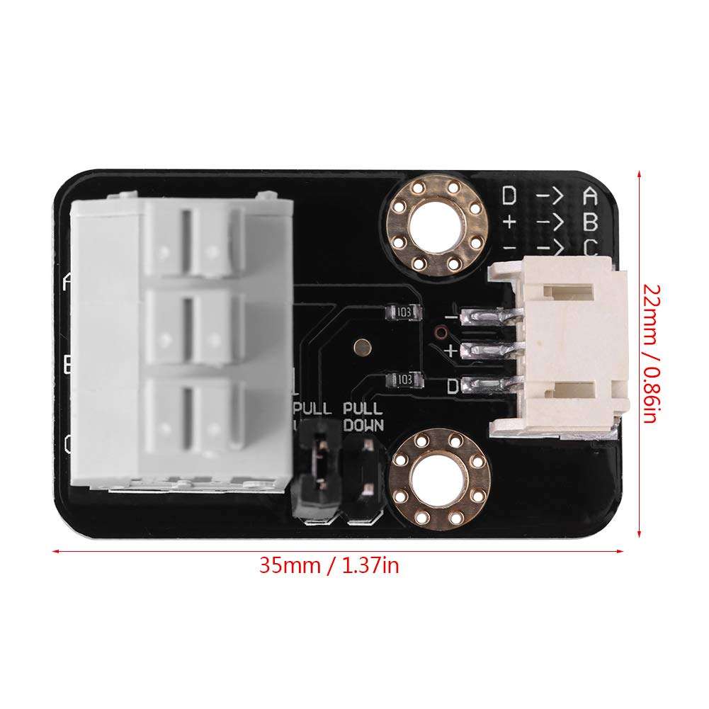 Water Temperature Sensor, High Sensitive Waterproof Temperature Sensor Transducer Module DS18B20 Temperature Sensor with Waterproof Probe 4