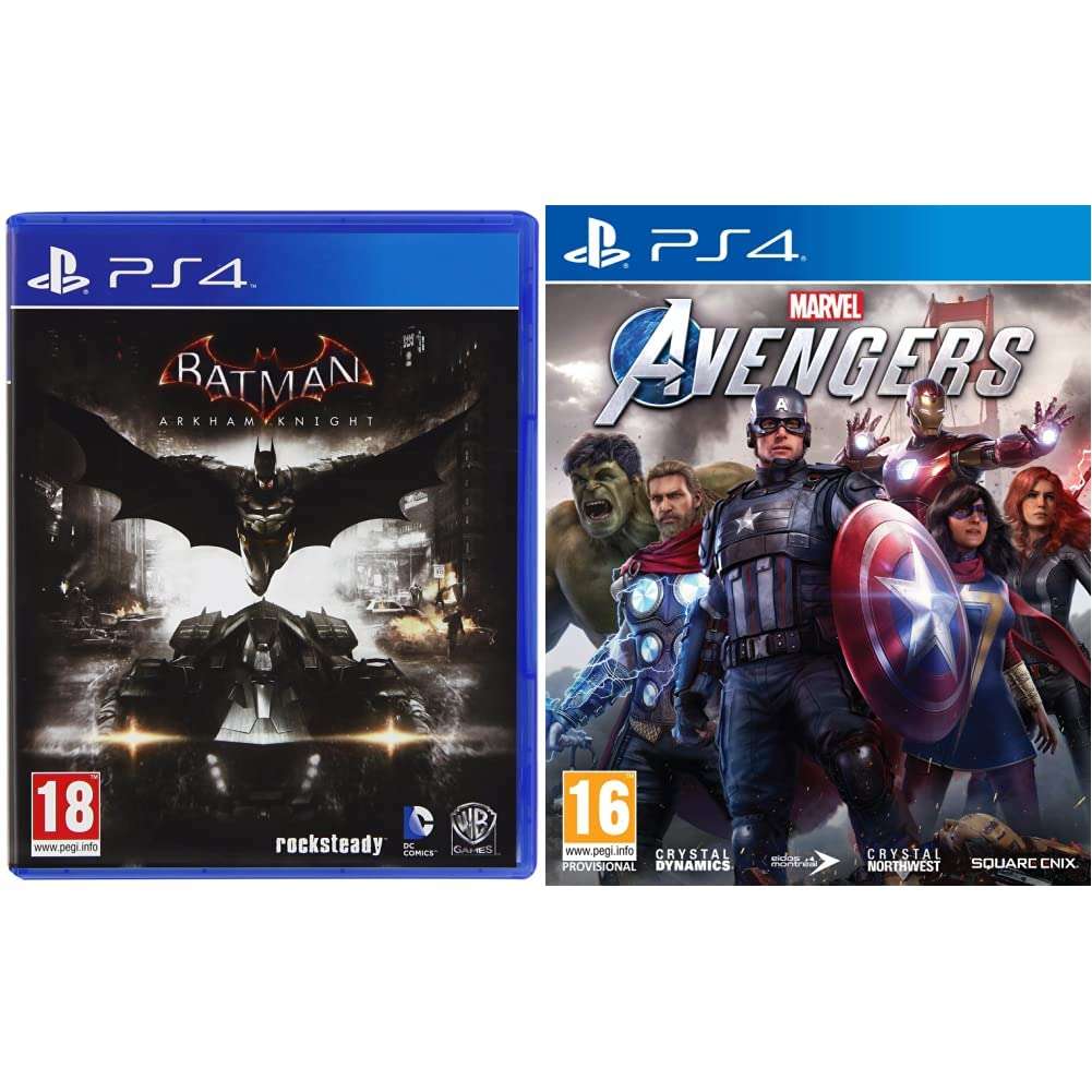 Batman Arkham Knight (PS4)&Marvel Avengers (PS4)