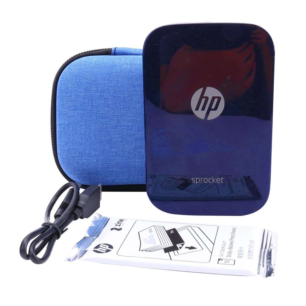 Hard Case Replacement for HP Sprocket Portable Photo Printer fits Zink Sticker Photo Paper -Aenllosi 5