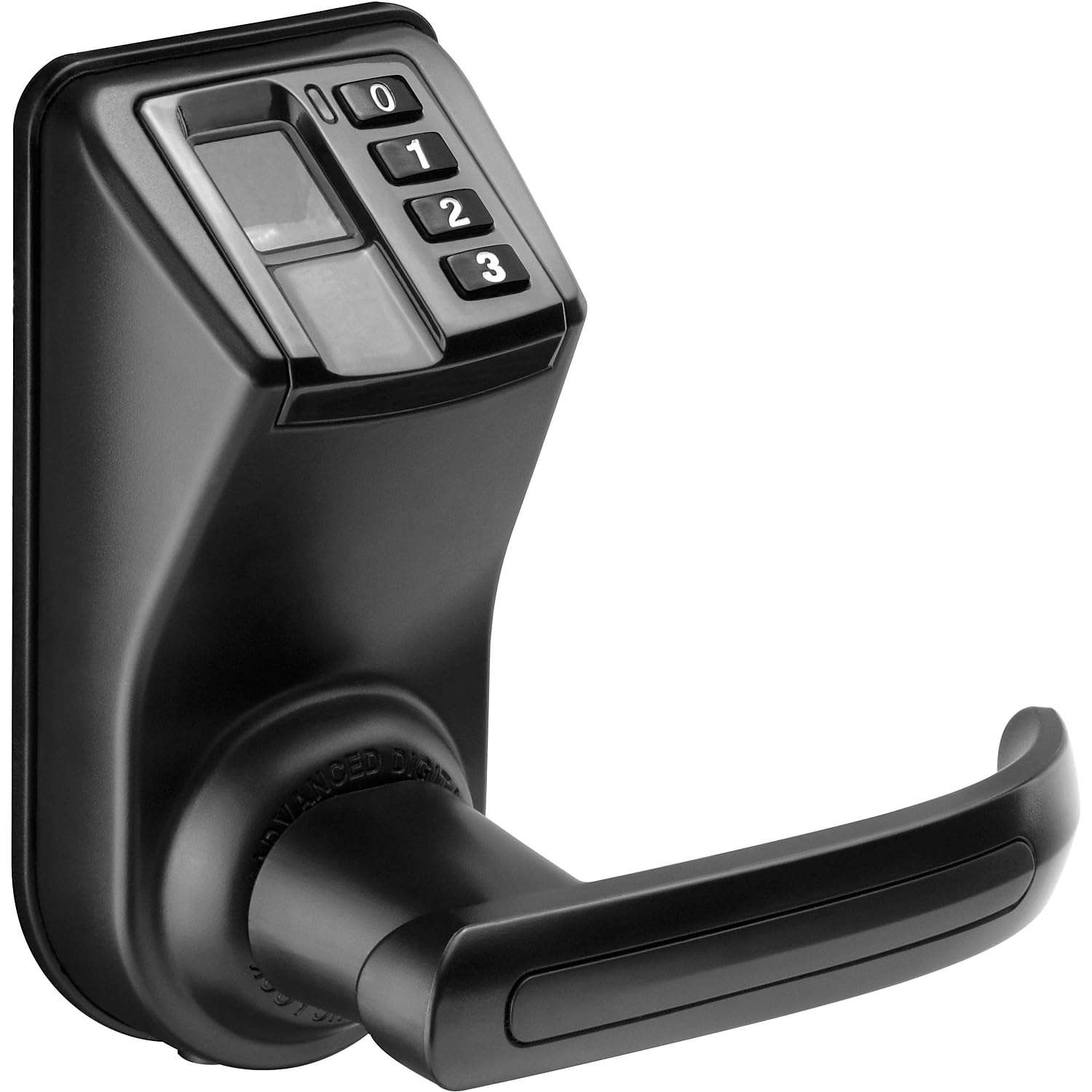 Barska EA12442 Digital Fingerprint Biometric Keypad Security Door Lock with Reversible Handle for Keyless Entry, Black 4