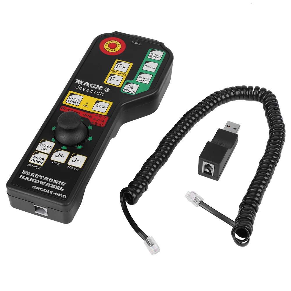 Practical Stable Controller, Durable USB CNC Controller, Cycle Start Mach3 System For Mach Operation Emergency Stop 1