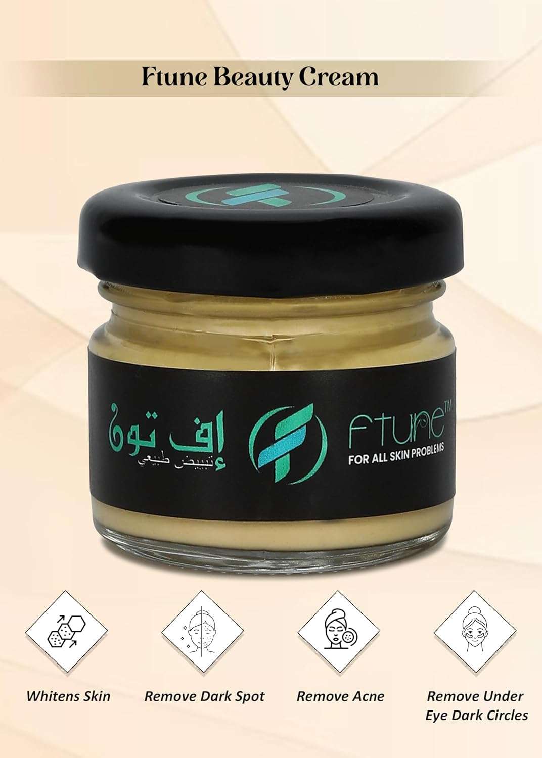 Wholesome First Facetune Herbal Radiance Cream | Moisturizing & Revitalizing Formula for Soft, Even-Toned Skin | 30g 5