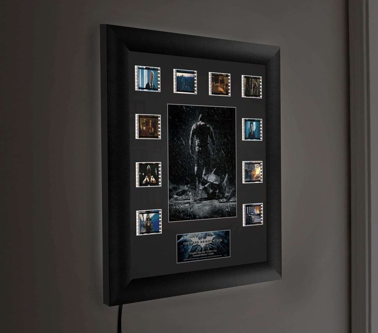 FilmCells - Batman The Dark Knight Rises S3-11” x 13” Mini Montage Presentation - Ten (10) 35 mm Film Clips - Limited Edition Officially Licensed Collectible 3