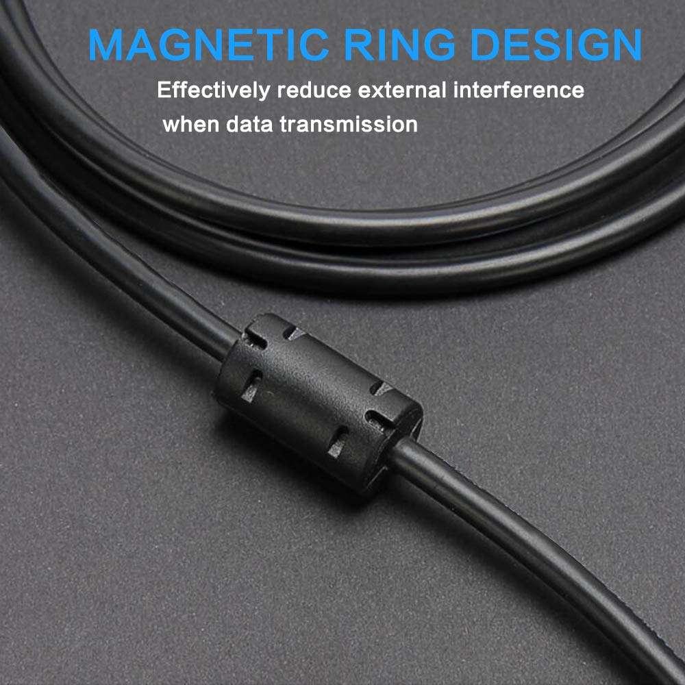 Sqrmekoko USB Interface Charging Cord Data Transfer Cable Compatible with Olympus Stylus Tough TG 860 TG 870 TG 830 TG 630 Cameras-4.9ft 4