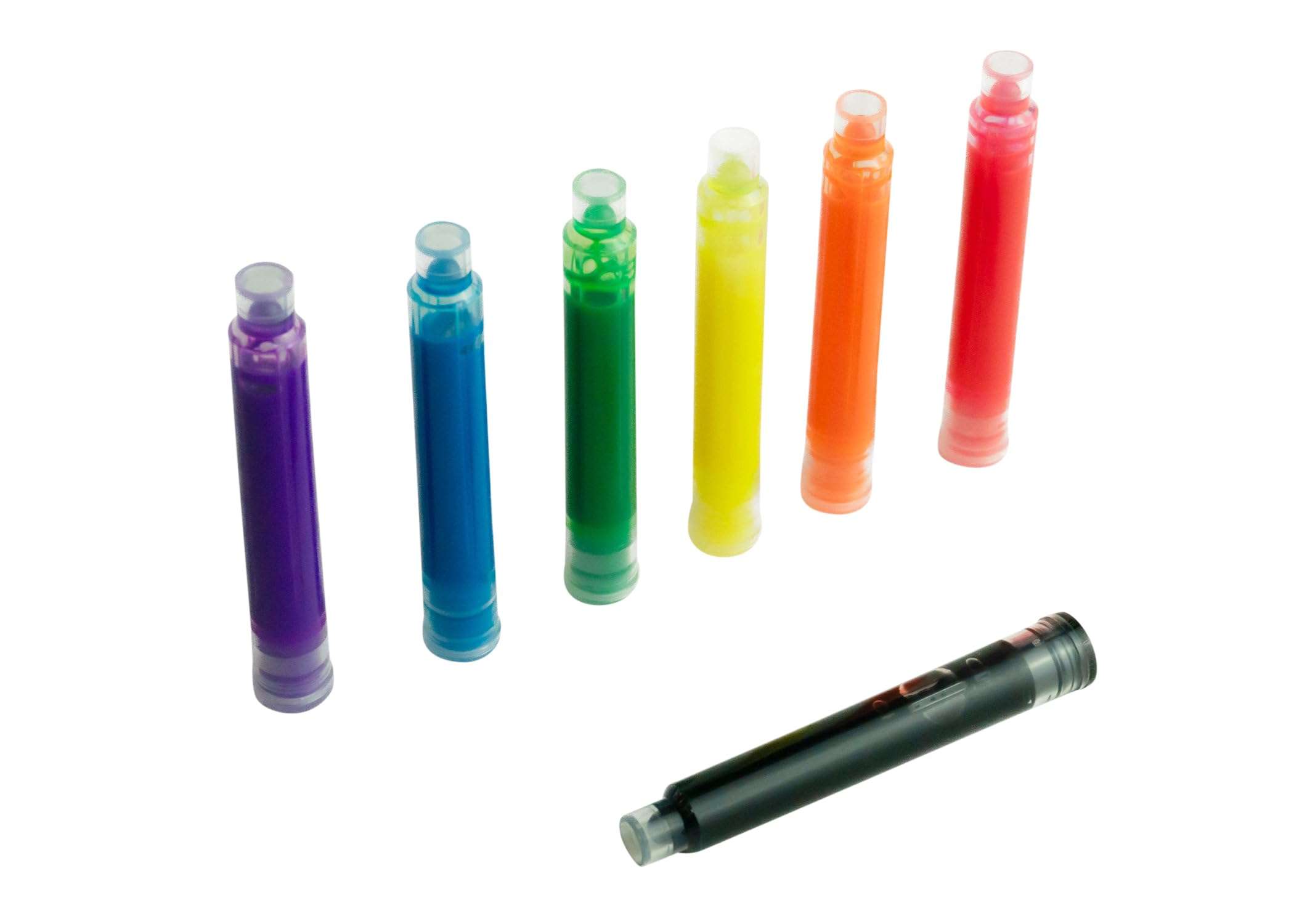 TEC Accessories - Hi-MARKR Pen Highlighter Cartridges – Yellow Color - Set of 30 Highlighter Refill Cartridges - Non-Toxic - Non-Bleed - Quick Drying - 3.4mm Bore Diameter 4