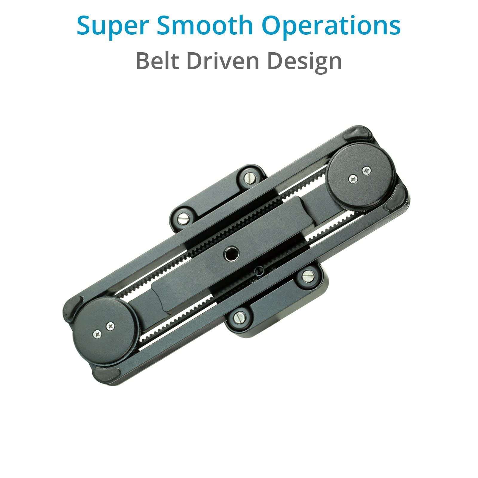 Proaim Wigo 15” Portable DSLR Camera Camcorder Slider with Load Capacity 8Kg/17.63lb | Professional Track Dolly Rail Slider Tripod Compatible Video Stabilization System (SL-WG-15) 4