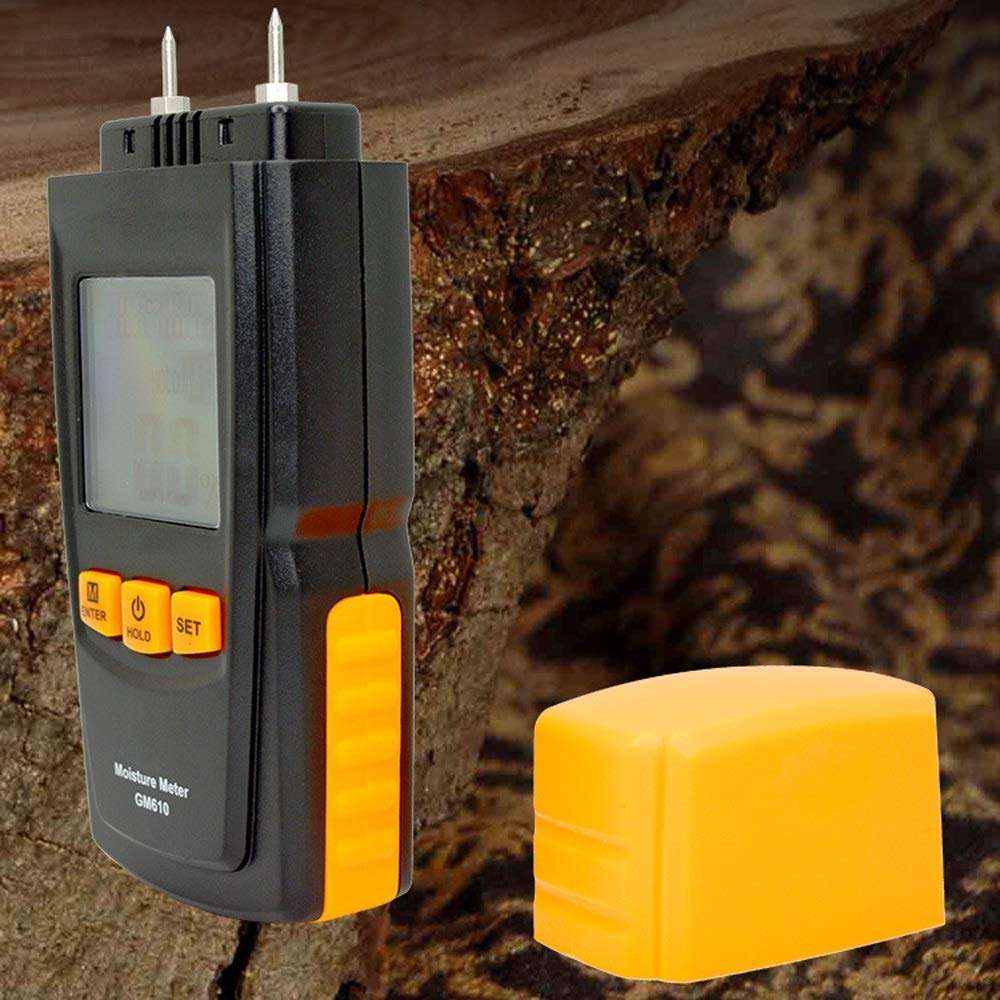 YYONGAO Water Quality Meter, Moisture Meter GM610 Moisture Meter Wood Moisture Meter Wood Flooring Carton Moisture Tester Tester Calibrator Humidity Tester 2