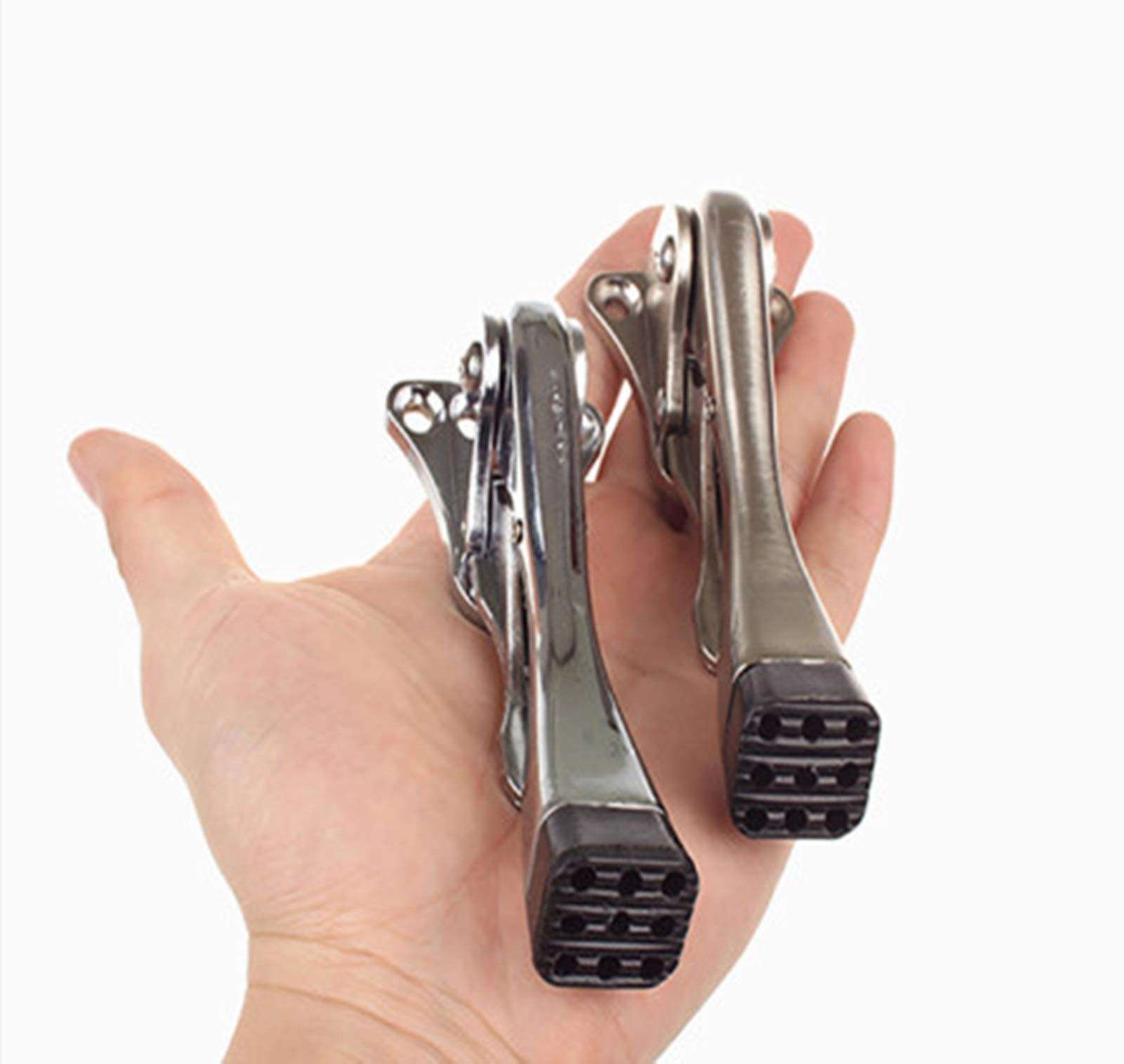 Easy Pedal Kick Down Door Stop Stopper Easy Step Door Kick Doorstop,Premium Quality,Height-Adjustable Rubber Foot,4 Inch 3