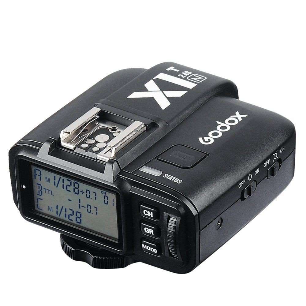 Godox X1T-N 2.4G Wireless TTL Flash Trigger Single Transmitter for Nikon DSLR Camera(X1T-N Transmitter) 3