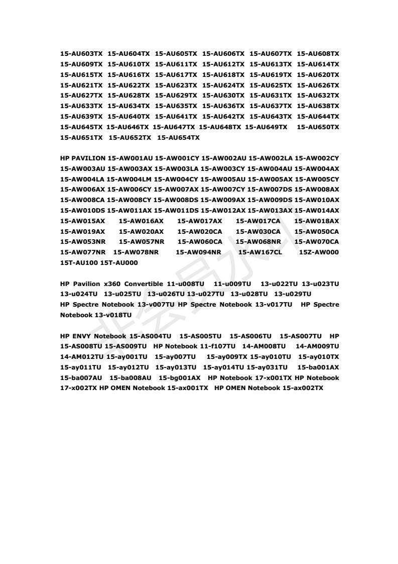 HP BP02XL 7.7V 41Wh Notebook Battery For HP Pavilion 15-AU000TX to 15-AU654TX ,Pavilion 15-AW000 to 15-AWxxx P/N: BP02041XL HSTNN-UB7B HSTNN-LB7H 849569-421 849569-541 849569-542 849569-543 BP02XL 5