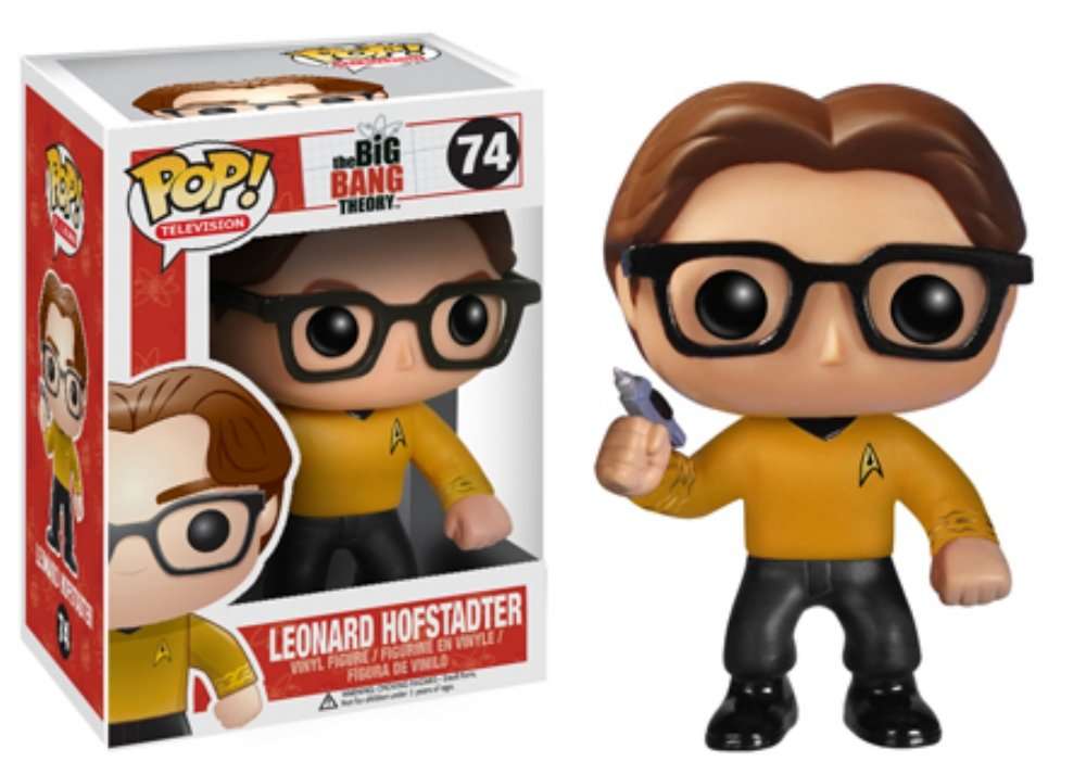 Funko POP Television Leonard Star Trek Vinyl Figure