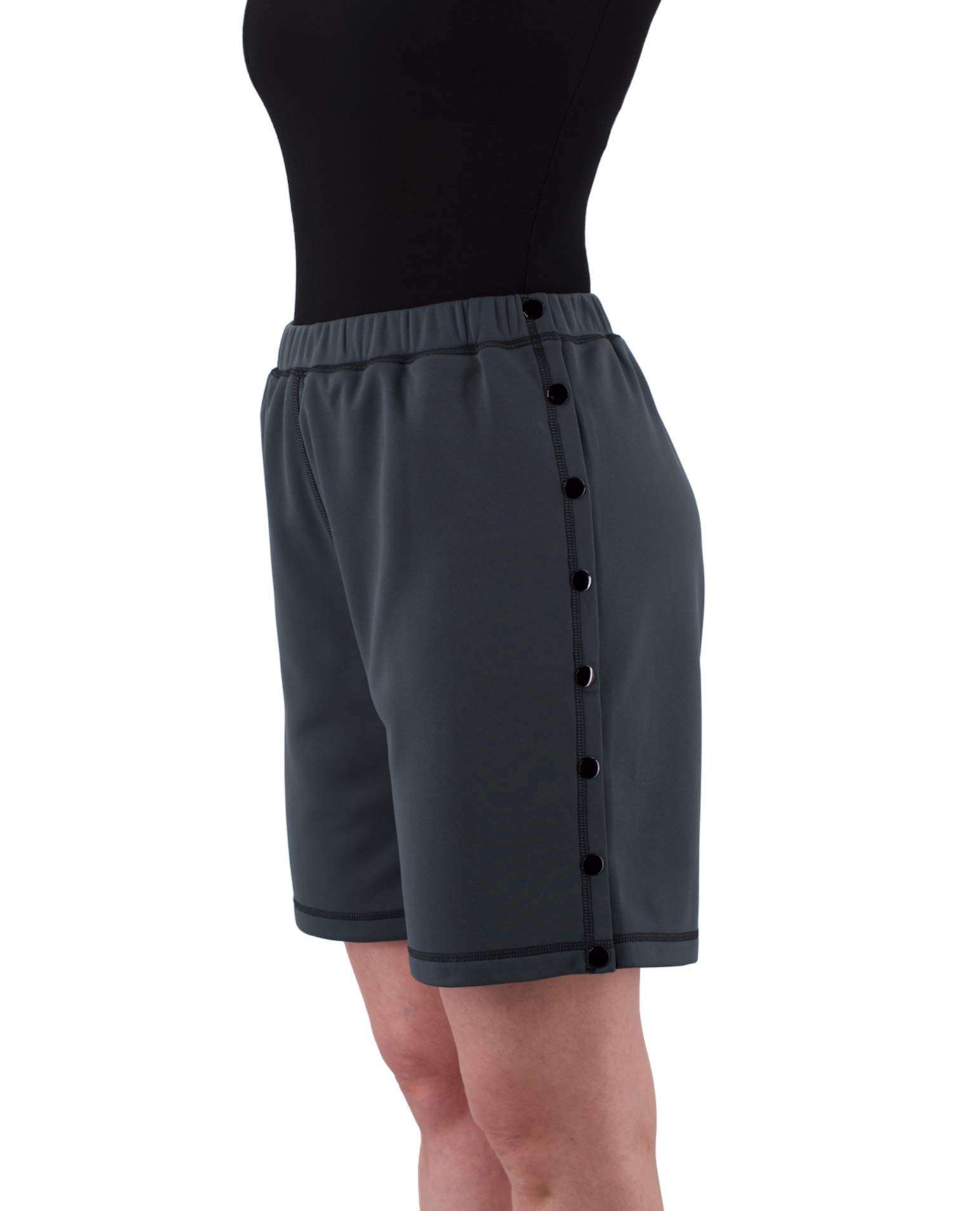 Post Surgery Tearaway Shorts - Men's - Women's - Unisex Sizing Grey XX-Large 3