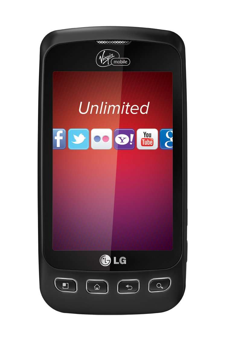 LG Optimus V Prepaid Android Phone (Virgin Mobile) 1