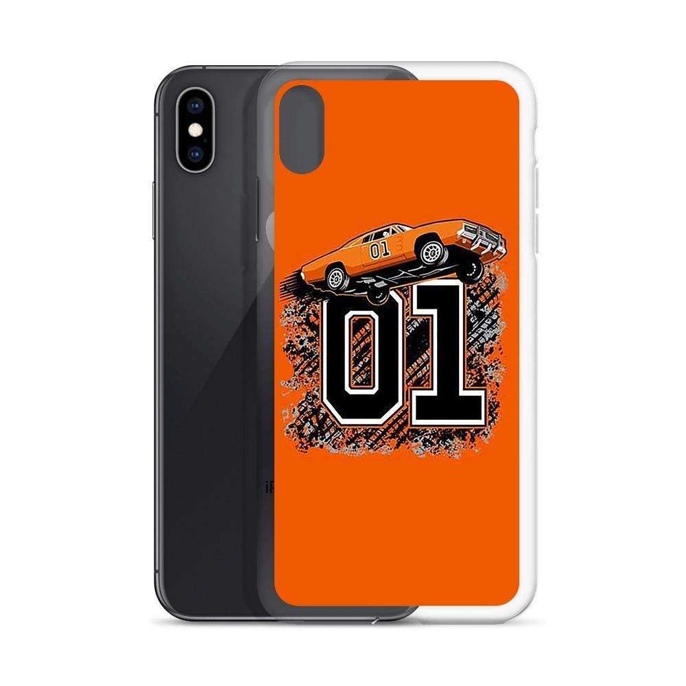 Reioir99 Compatible with iPhone 6 Plus6s Plus Case Dukes of Hazzard Orange Car General 01 American Comedy Series Pure Clear Phone Cases Cover, iPhone 6 Plus 6s Plus 2