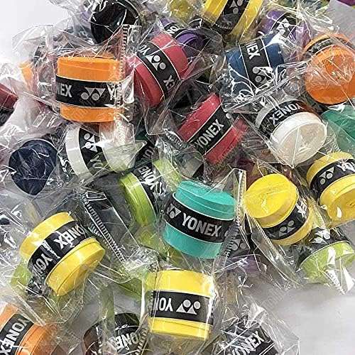 YONEX AC 102EX Badminton Grips - Pack of 5 (Assorted Color) 4