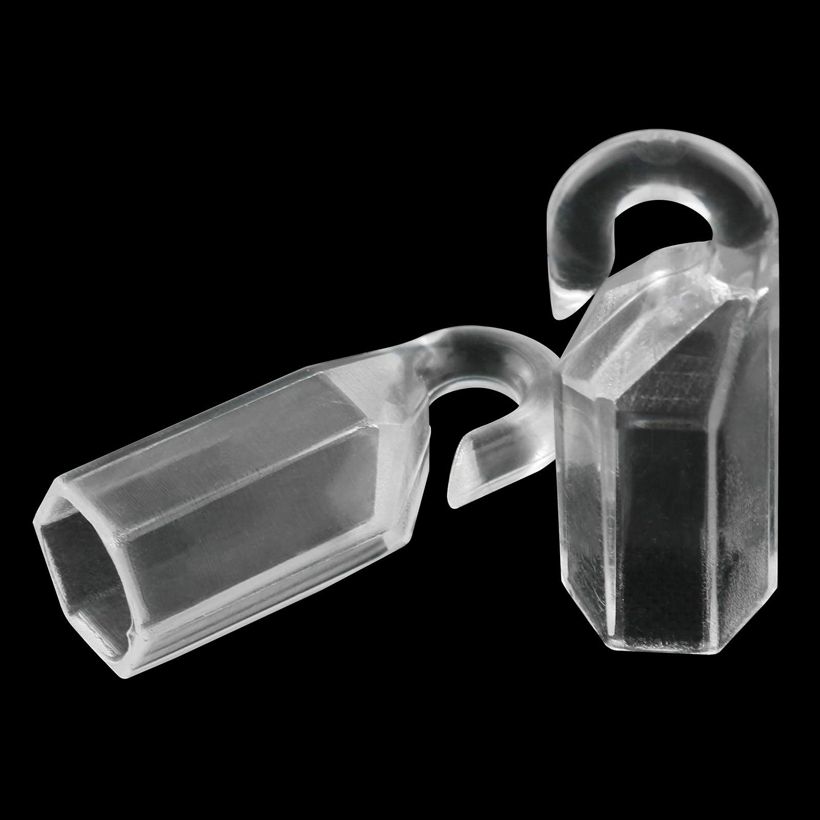 AXLIZER 6PCS Hook Connector Wand Cap Wand Tip Hook Sleeve Tip Fixing Hook of The Blind Rod for Hexagon 7mm Plastic Blind Tilt 5