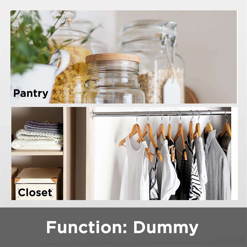 Kwikset Lido Interior Passage Door Handle, Lever For Closet and Hallway Doors, Reversible Non-Locking Handle Lever, Polished Brass 3