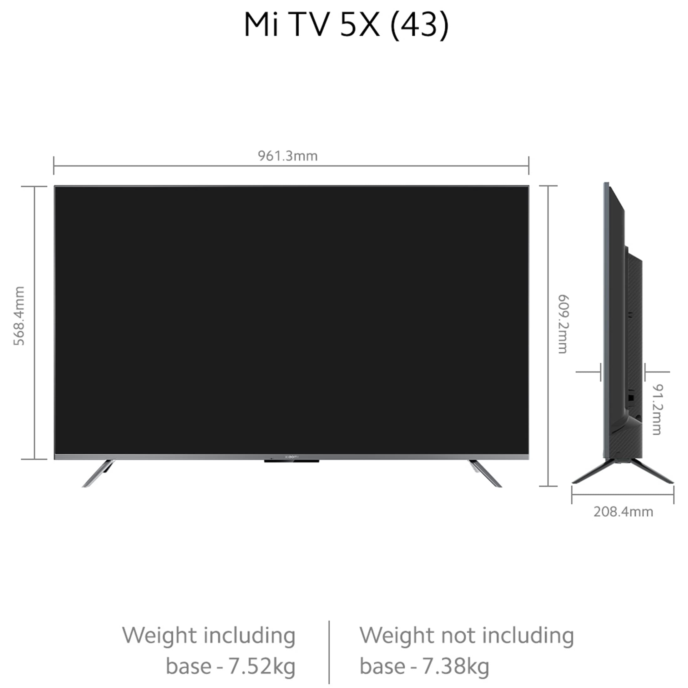 Mi 163.9 cm (65 Inches) 4K Ultra HD Android Smart LED TV 4X | L65M5-5SIN (Black) 6