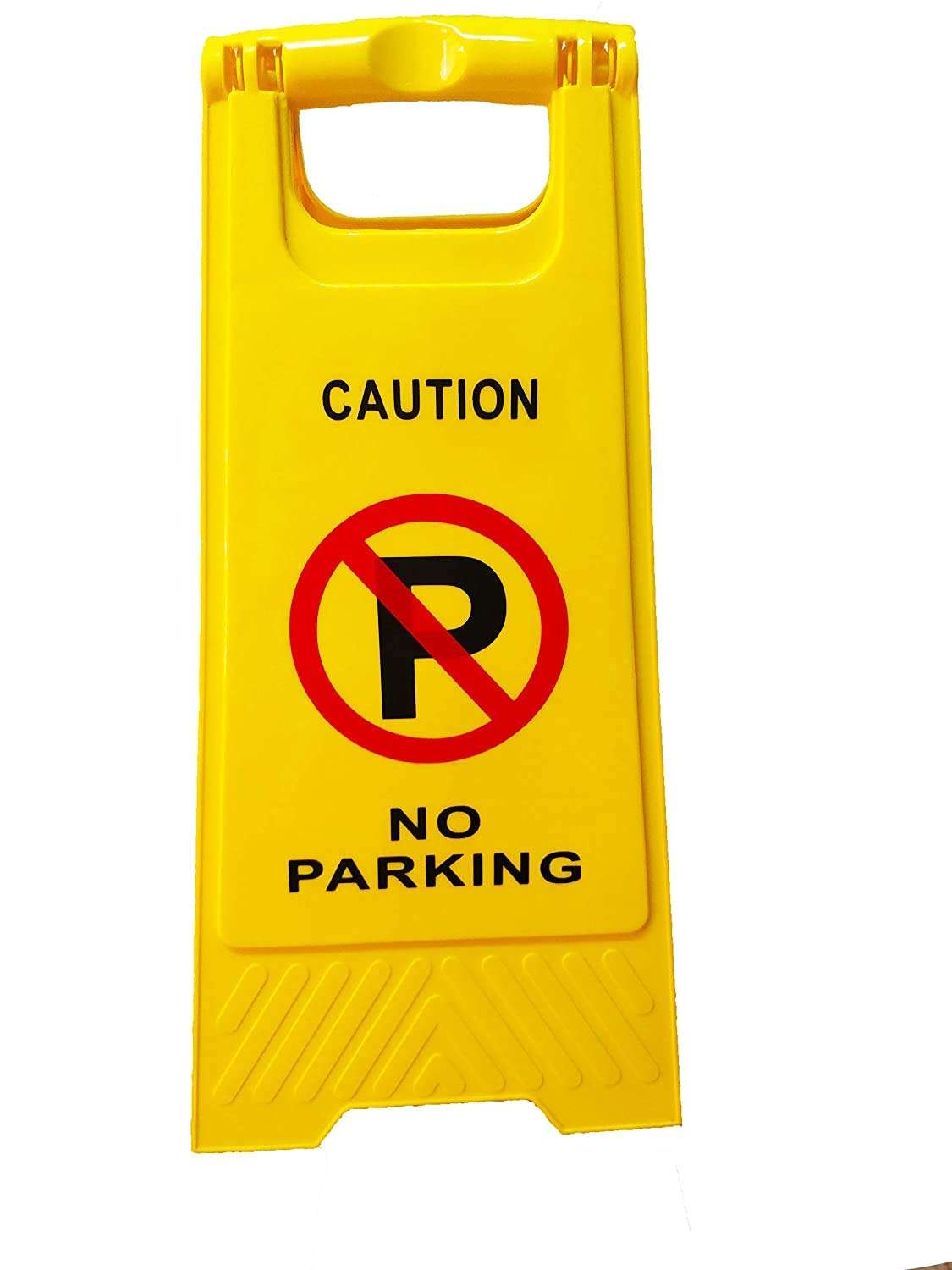 AIR O MATIC Plastic NO PARKING Caution Standing Board 1