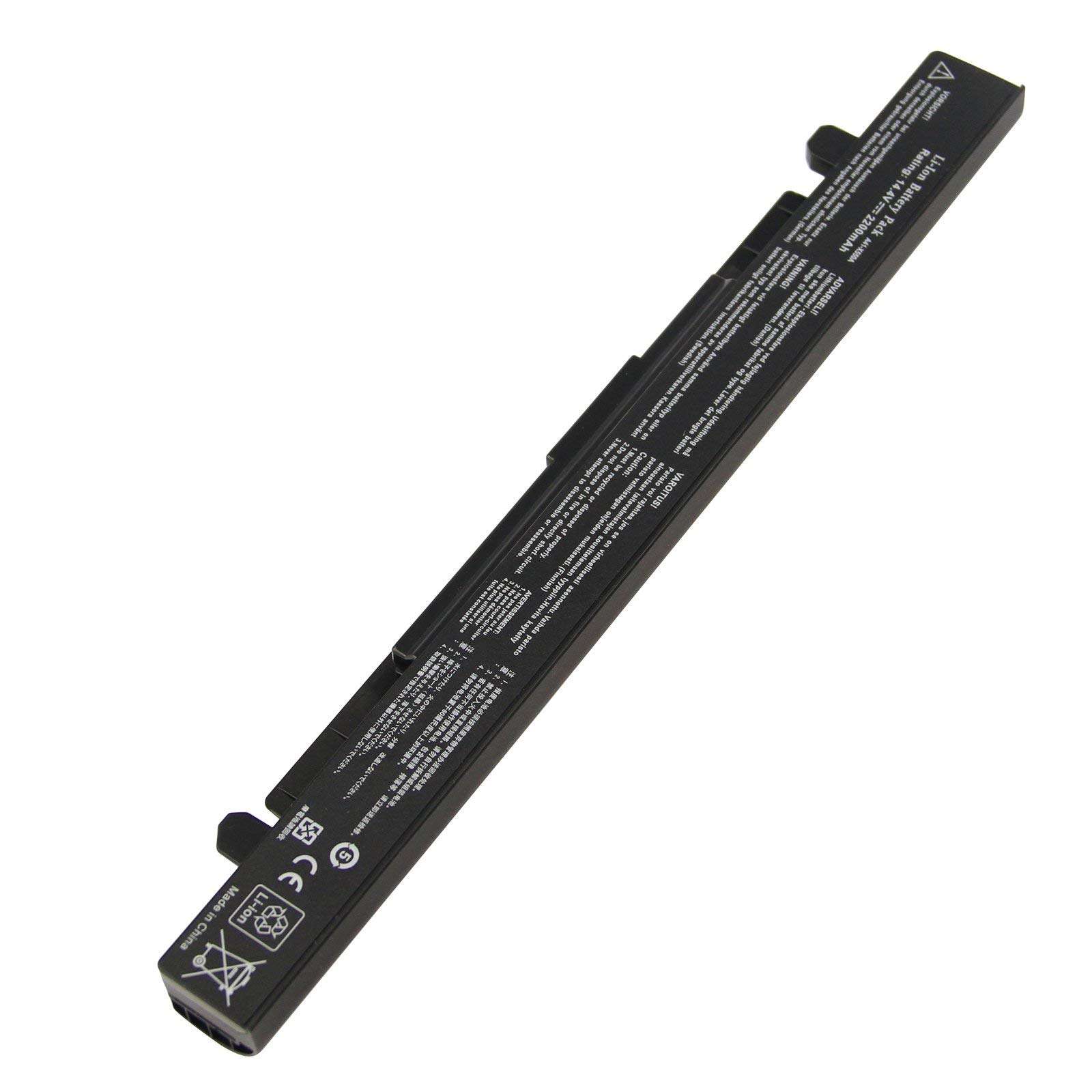 Futurebatt Laptop Notebook Battery for Asus X550 X550A X550B X550D X550L A41-X550 A550C,Asus A550 F550 F552 K450 K550 P450 P550 R409 R510 X452 X550 Series Batteries, 2200mAh/ 4 Cells 2