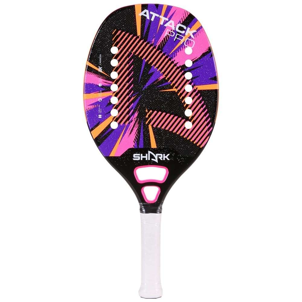 Shark Attack 2024 Beach Tennis Racquet + Case 1