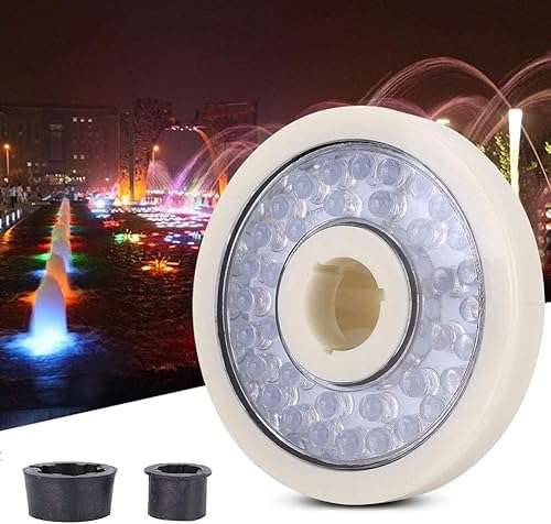 Yosoo Underwater Light, 140mm 36LED 24V Colorful Underwater Light LED Fountain Lamp IP68 Full Sealing LED Underwater Light for Landscape Lighting Decoration 4