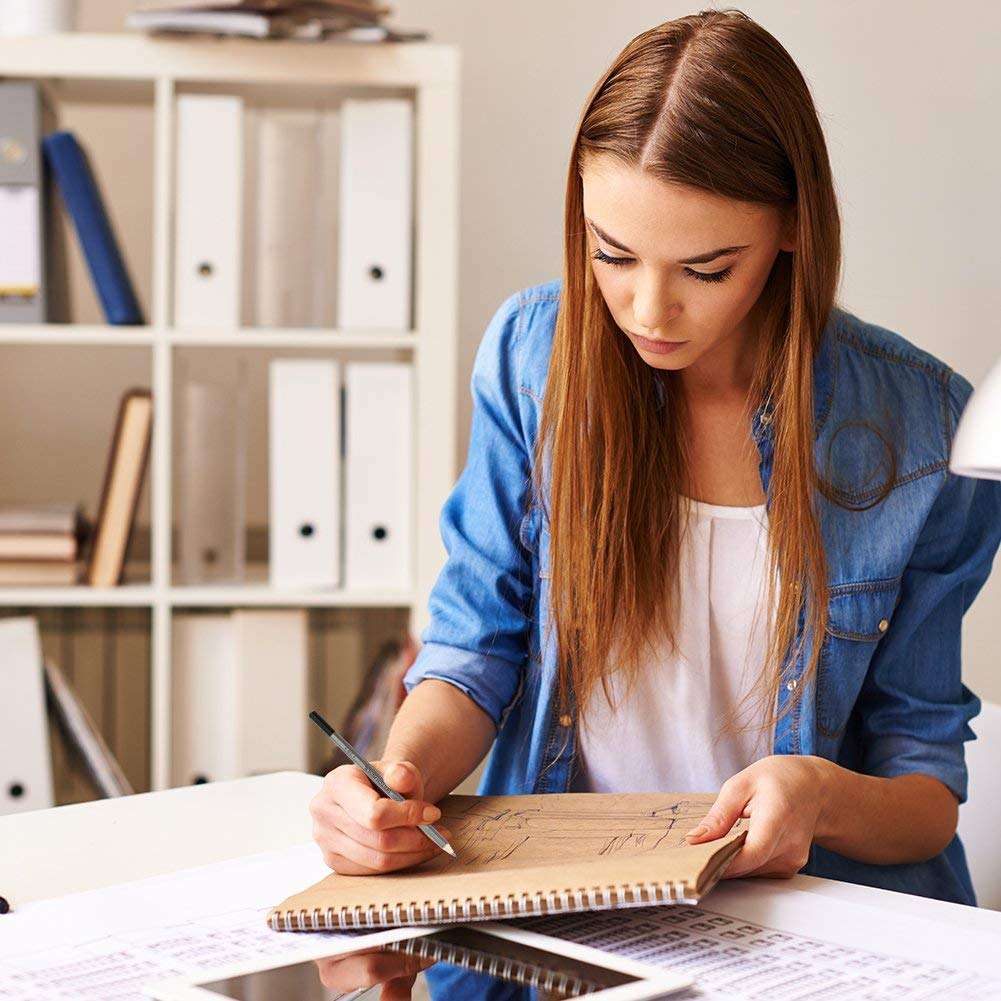 dainayw Professional Drawing Sketching Pencils Set, 24 Pieces Art Pencils (14B - 9H), Graphite Shading Pencils for Beginners & Pro Artists 5