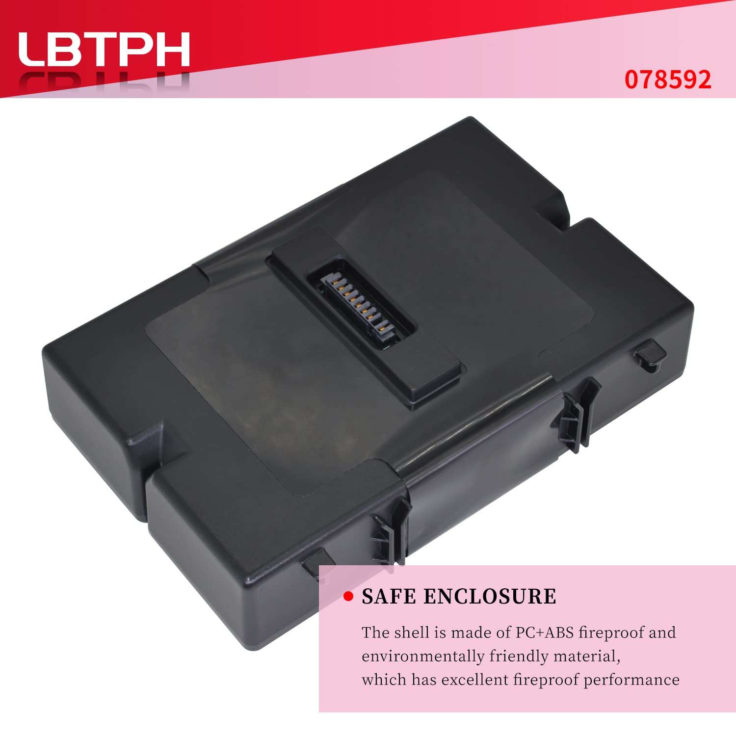 LBTPH 078592 789175 4INR19/66-2 Battery Replacement for Bose S1 Pro Multi-Position Pa Speaker 789175-0110 14.8V 5500mAh 81.40Wh 4